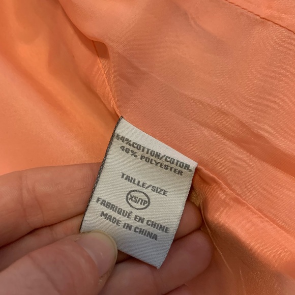 Vintage Pink Floral Damask Jacquard Blazer XS - Picture 3 of 13